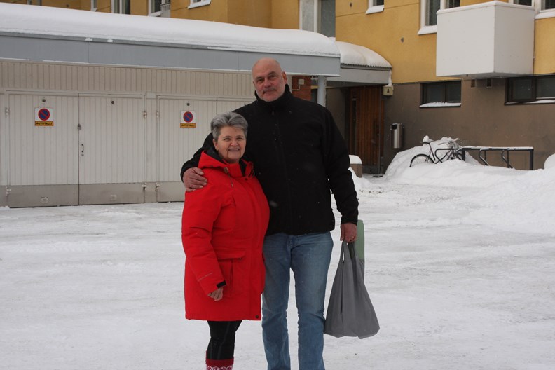 Martin ja Paula Mitikka asuvat Varman omistamassa kerrostalossa Helsingin Pajamäessä.